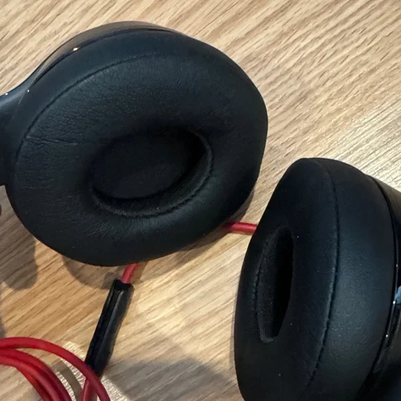 Beats Black and Red Headphones
